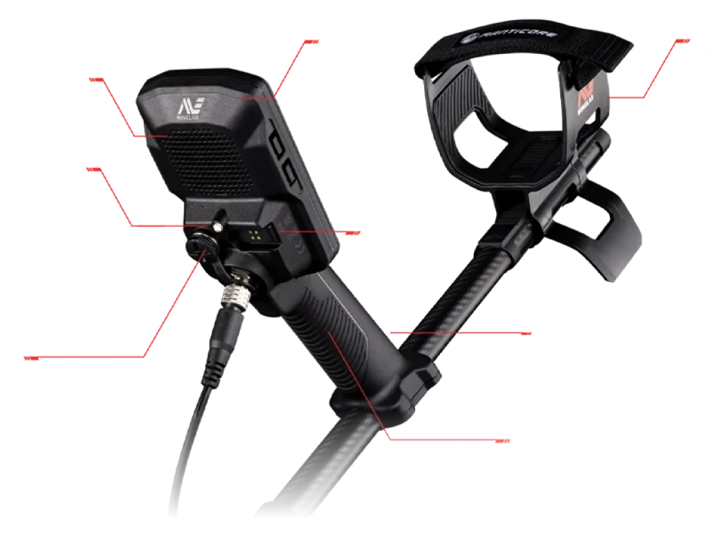 Denizli Minelab Manticore - Kontrol paneli